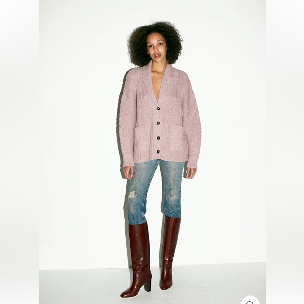 Mara Hoffman Ryan alpaca cardigan, S. EUC.